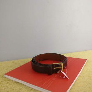 Leather Belt, 100%Leather, Leather Upper Leather Lining 36/90= 42" long Perfect